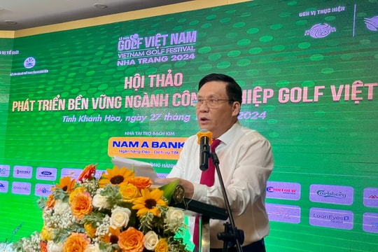 Báo Sài Gòn Giải Phóng tổ chức Hội thảo về phát triển bền vững ngành công nghiệp golf Việt Nam