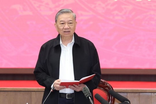 Tổng Bí thư Tô Lâm làm việc với Ban Thường vụ Thành ủy Hà Nội