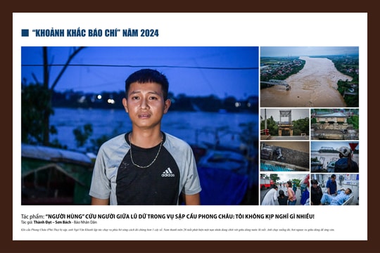 “Khoảnh khắc Báo chí” năm 2024: Tấm gương soi của hiện thực một cách sáng tạo