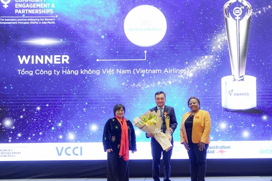 UN Women tôn vinh nỗ lực không ngừng của Vietnam Airlines vì bình đẳng giới