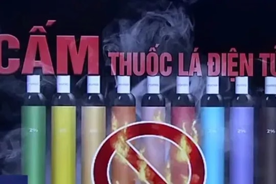 Cấm thuốc lá điện tử, thuốc lá nung nóng từ 2025