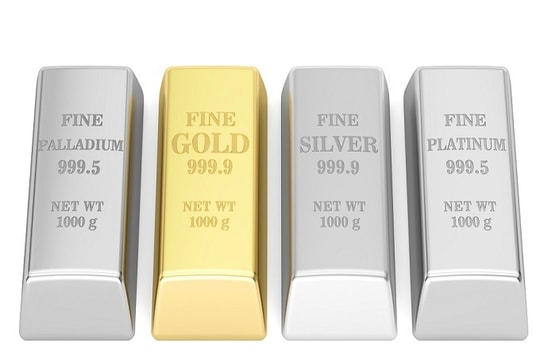 Giá vàng giảm 500.000 đồng/lượng