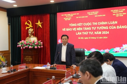 Cuộc thi chính luận về bảo vệ nền tảng tư tưởng của Đảng lần thứ tư: Được triển khai đồng bộ, chặt chẽ, trách nhiệm