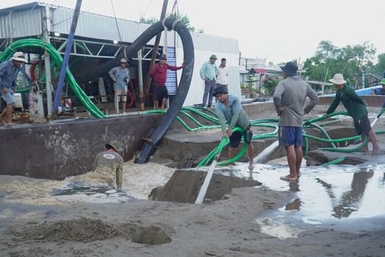 Rà soát quy chuẩn, tiêu chuẩn, quy trình xử lý cát biển phục vụ xây dựng, san lấp