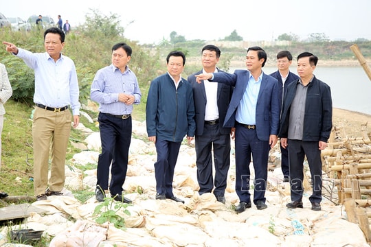 Bắc Ninh cần khoảng 190 tỷ đồng để khắc phục các sự cố đê điều, công trình thủy lợi