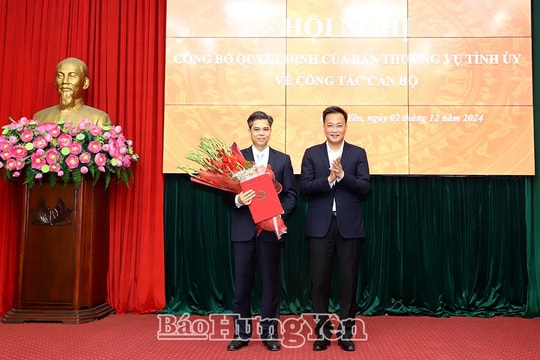 Hưng Yên có tân Trưởng Ban Nội chính Tỉnh ủy