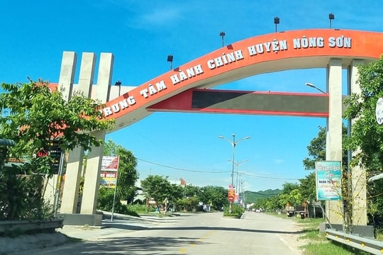 Quảng Nam sáp nhập loạt đơn vị hành chính cấp huyện, xã