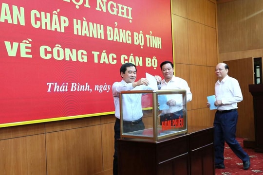 Thái Bình: Ông Nguyễn Khắc Thận làm Bí thư Tỉnh ủy