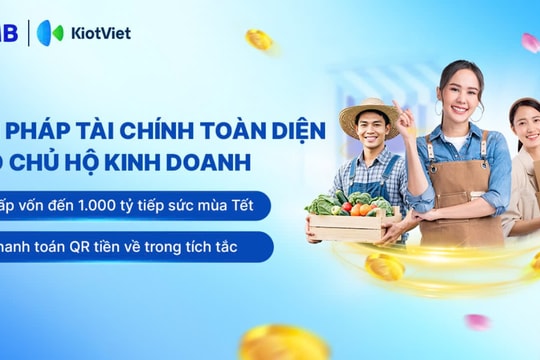 MB cùng KiotViet đem lại giải pháp tài chính toàn diện tiếp sức cho hộ kinh doanh mùa Tết 2025