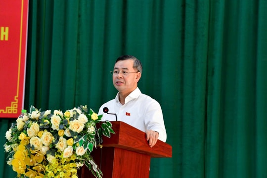 Tổng Kiểm toán nhà nước Ngô Văn Tuấn tiếp xúc cử tri huyện Cao Phong, tỉnh Hòa Bình