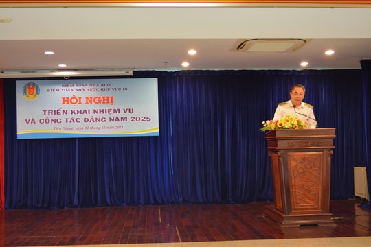 Đảng bộ, KTNN khu vực IX tổ chức hội nghị triển khai nhiệm vụ và công tác Đảng năm 2025