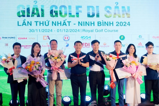 Giải Golf Di sản lần thứ Nhất - Ninh Bình 2024: Bước đà kết nối văn hóa và thể thao