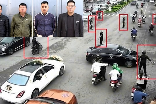 Khởi tố vụ nhóm "vệ sĩ" dẹp đường cho đoàn xe đám cưới ở Thanh Hóa