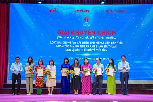 Lễ tổng kết và trao giải cuộc thi viết “Những cống hiến thầm lặng” năm 2024