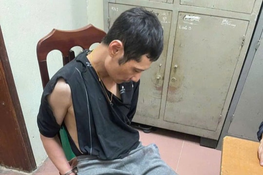 Bắt đối tượng đâm hàng xóm tử vong do mâu thuẫn trong việc bắc máng nước