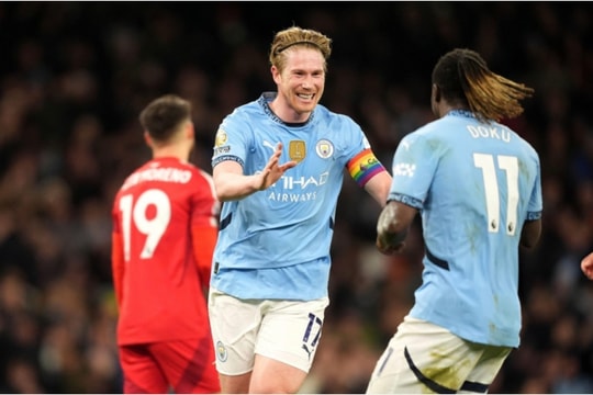 Man City thắng Nottingham 3-0, ngắt mạch 6 trận toàn thua ở Ngoại hạng Anh