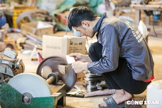 Làng rèn lớn nhất xứ Thanh tất bận vào vụ Tết