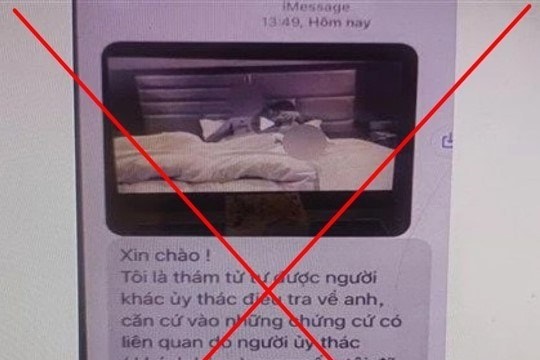 Cảnh báo thủ đoạn cắt ghép hình ảnh, video clip 'nhạy cảm' để tống tiền