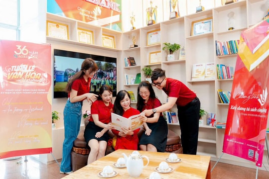 Agribank cùng cộng đồng tôn vinh tri thức, xây dựng nền văn hóa Việt Nam tiên tiến, đậm đà bản sắc dân tộc