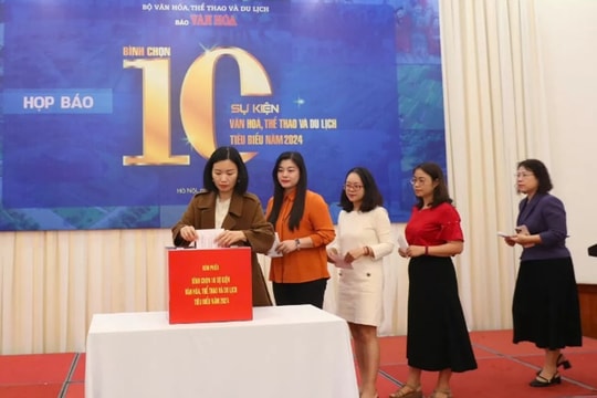 Bình chọn 10 sự kiện văn hóa, thể thao, du lịch tiêu biểu năm 2024