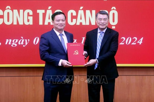 Công bố quyết định của Bộ Chính trị chuẩn y Bí thư Tỉnh ủy Thái Bình