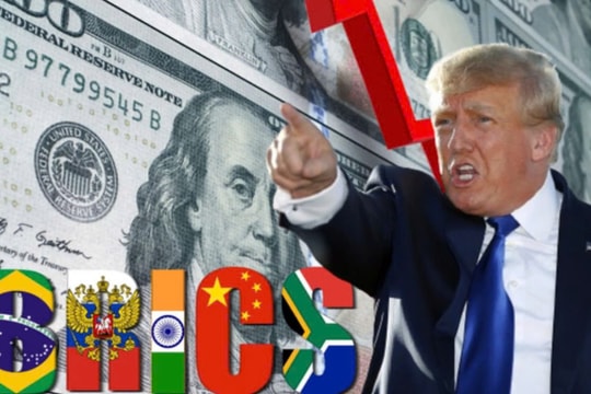 Cuộc chiến thuế quan Mỹ - BRICS có thể tác động tới toàn bộ kinh tế thế giới