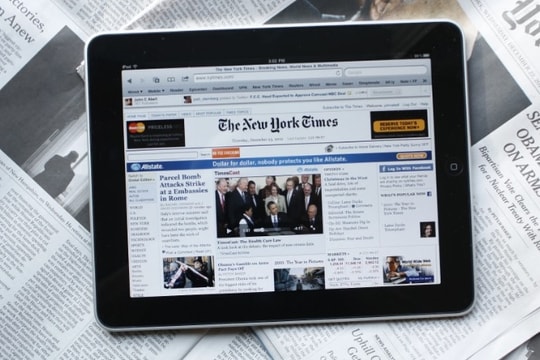 New York Times vẫn đạt doanh thu 'khủng' từ báo in, tiếp tục đầu tư chuyển đổi số