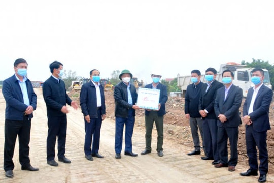 Ninh Bình tích cực đẩy tiến độ, đảm bảo chất lượng công trình các dự án nông nghiệp