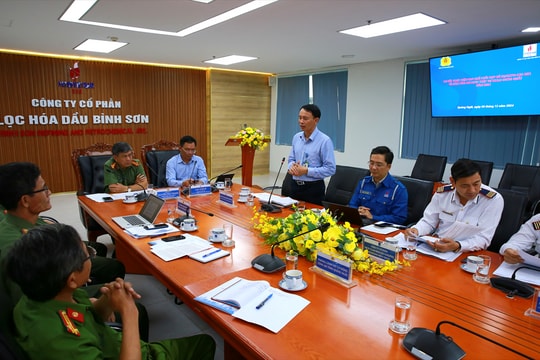 Đảm bảo an ninh, trật tự Nhà máy Lọc dầu Dung Quất là nhiệm vụ then chốt năm 2025