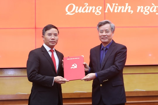 Ông Phạm Đức Ấn giữ chức vụ Phó Bí thư Tỉnh ủy Quảng Ninh