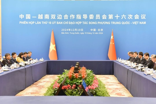 Việt Nam - Trung Quốc: Mở ra những lĩnh vực hợp tác mới, động lực tăng trưởng mới cho quan hệ song phương