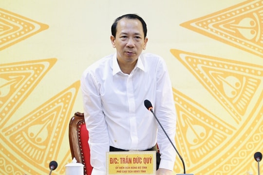 Kỷ luật khiển trách ông Trần Đức Quý, Phó Chủ tịch UBND tỉnh Hà Giang