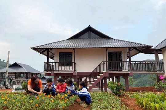 Chuẩn bị bàn giao nhà mới cho người dân Làng Nủ (Lào Cai) vào nửa cuối tháng 12/2024