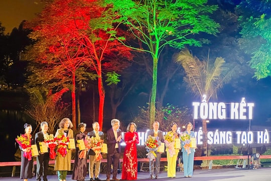 Khoảng 30 vạn người tham gia trải nghiệm Lễ hội Thiết kế sáng tạo Hà Nội 2024