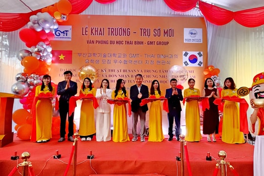 GMT Group: Đại học Khoa học kỹ thuật Busan trao quyết định tuyển sinh và khai trương văn phòng du học Thái Bình