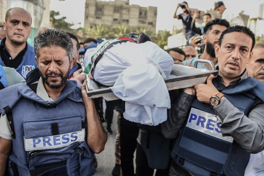 2024 tiếp tục là một năm đầy nguy hiểm với các nhà báo, khi 104 người bị sát hại