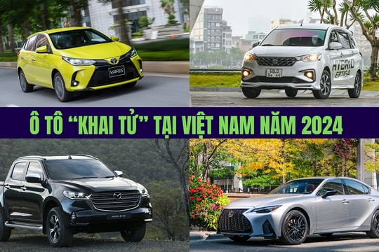 Những mẫu ô tô 'khai tử' tại Việt Nam trong năm 2024
