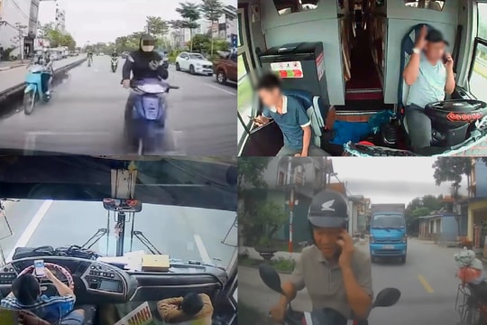 Vừa lái xe, vừa nghe điện thoại: Biết nguy hiểm sao vẫn làm?