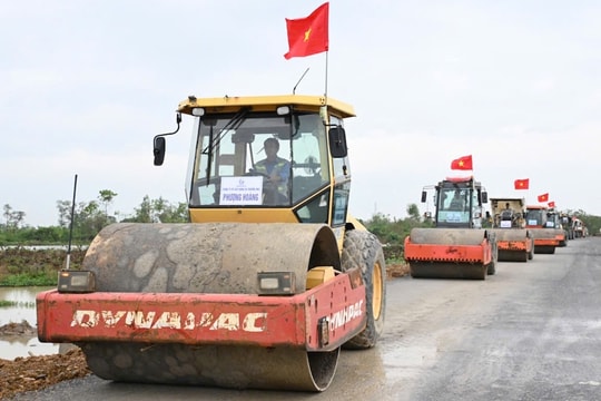 Tỉnh Bắc Ninh đề nghị tỉnh Bắc Giang hỗ trợ đất đắp cho dự án đường Vành đai 4