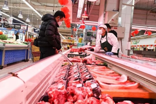 Nga cung cấp hơn 100 triệu USD thịt heo cho Trung Quốc