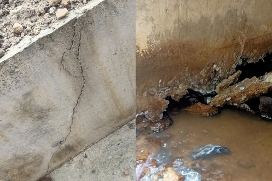 Thanh Hoá: Dấu hiệu thi công ẩu tại dự án do Công ty cổ phần tư vấn Nam Thanh trúng thầu?