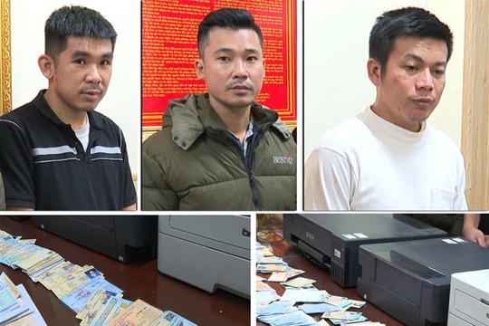 Bắt tạm giam nhóm đối tượng làm giấy tờ giả, thu phí của khách từ 500.000 - 2.000.000 đồng