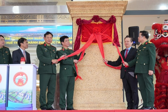 Công bố hoàn thành dự án 610 tỷ đồng xây dựng Doanh trại Bộ CHQS tỉnh Thừa Thiên Huế