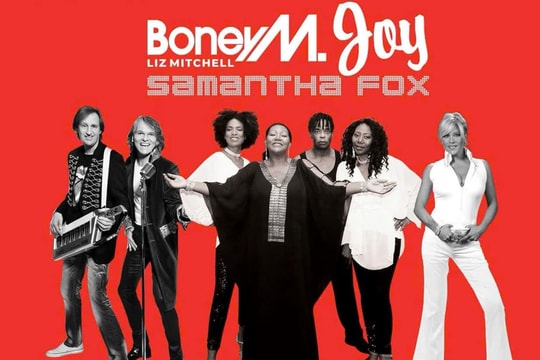 Huyền thoại âm nhạc thế giới Boney M sẽ biểu diễn tại Đà Lạt