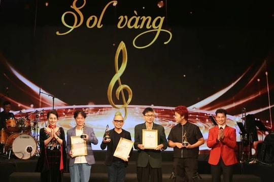 Lần đầu tiên có Giải thưởng Sol Vàng tôn vinh sản phẩm âm nhạc xuất sắc