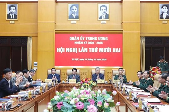 Tổng Bí thư Tô Lâm chủ trì Hội nghị Quân ủy Trung ương