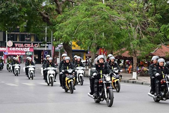 Công an TP. Hải Phòng và Hải Dương ra quân xử lý các loại tội phạm dịp Tết 2025