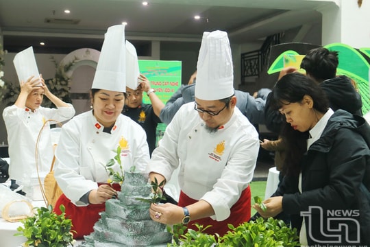 Ấn tượng Liên hoan ẩm thực “Trải nghiệm xứ Trà, đậm đà bản sắc”