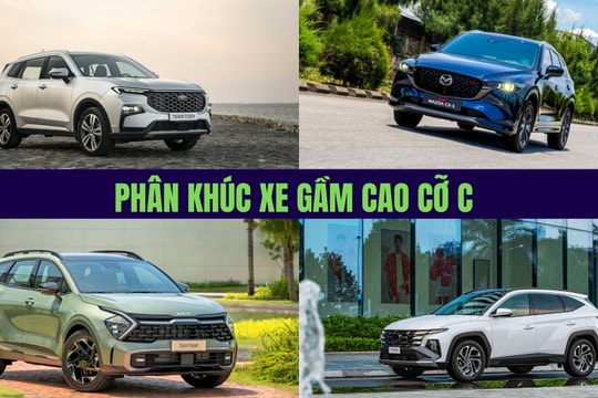 Phân khúc gầm cao cỡ C: Territory, CR-V tăng tốc nhanh vẫn bị Tucson vượt mặt