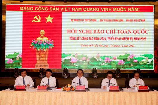 Hội nghị Báo chí toàn quốc năm 2024: Báo chí góp phần đưa đất nước bước vào kỷ nguyên phát triển mới